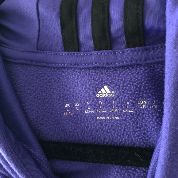 adidas high neck sweatshirt - Picture 3 of 3